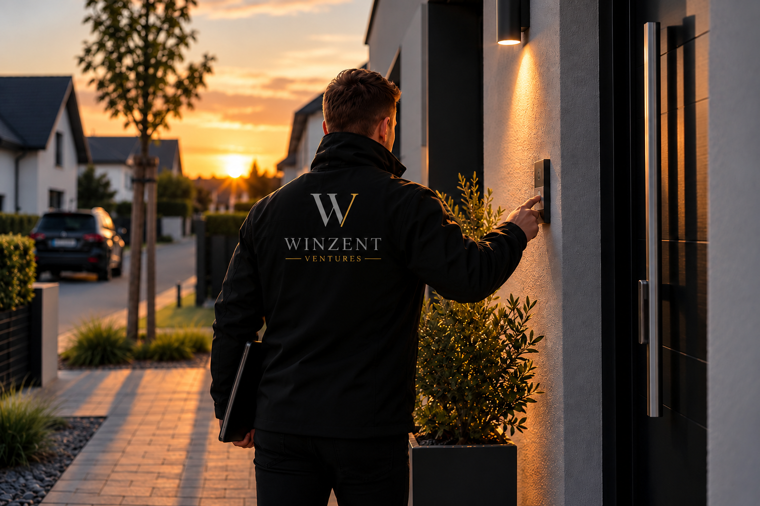 Door-to-Door Vertrieb an einer Haustür